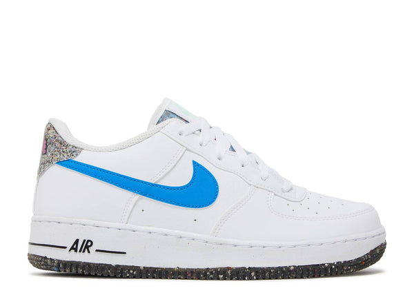 NIKE AIR FORCE 1 LOW LV8 GS 'WHITE LIGHT PHOTO BLUE'