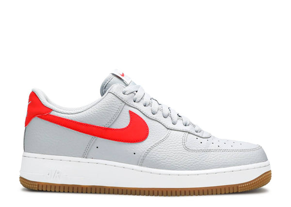 NIKE AIR FORCE 1 LOW 'WOLF GREY RED'