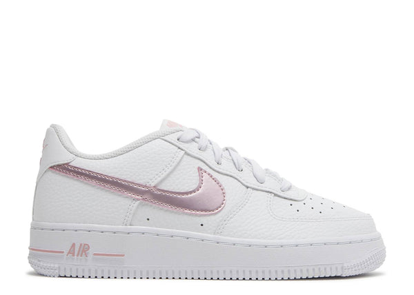 NIKE AIR FORCE 1 LOW GS 'WHITE PINK GLAZE'