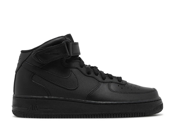 NIKE AIR FORCE 1 MID 'TRIPLE BLACK'