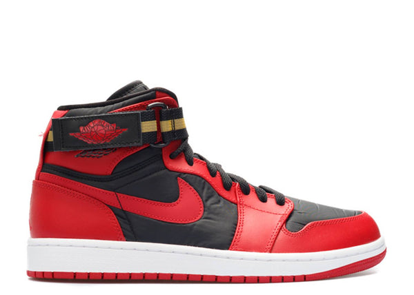 AIR JORDAN 1 HIGH STRAP 'BLACK GYM RED'