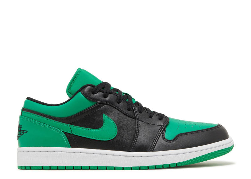 AIR JORDAN 1 LOW 'BLACK LUCKY GREEN'