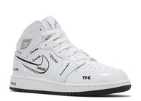 AIR JORDAN 1 MID GS 'SCHEMATIC'