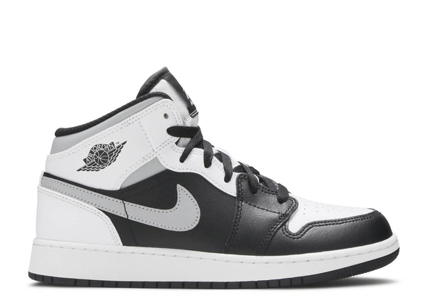 AIR JORDAN 1 MID GS 'WHITE SHADOW'