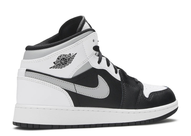 AIR JORDAN 1 MID GS 'WHITE SHADOW'