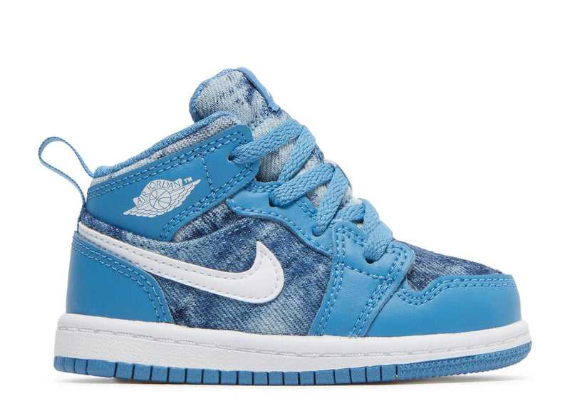 AIR JORDAN 1 MID TD 'WASHED DENIM'