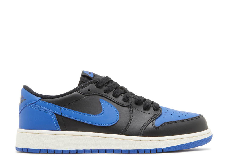 AIR JORDAN 1 RETRO LOW OG BG 'BLACK VARSITY ROTYAL' "BLACK VARSITY ROTYAL"