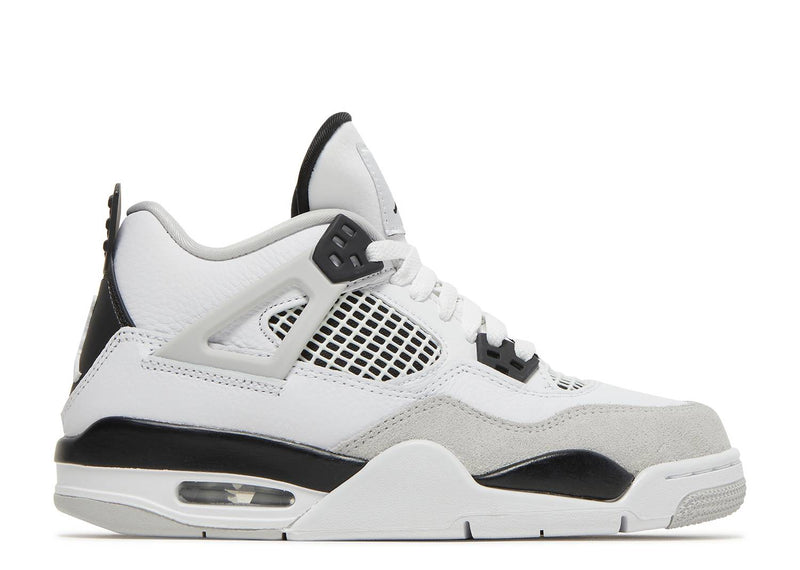 AIR JORDAN 4 RETRO GS 'MILITARY BLACK'