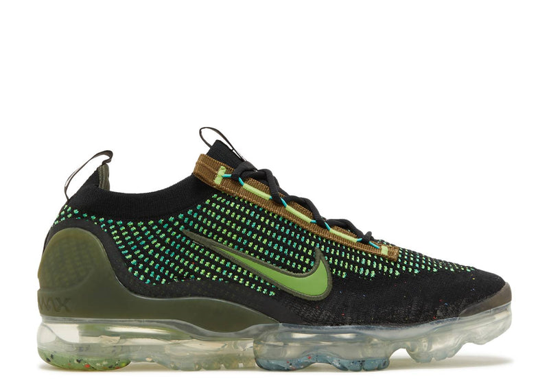 NIKE AIR VAPORMAX 2021 FLYKNIT 'BLACK CHLOROPHYLL'