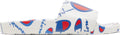CHAMPION SLIDE 'REPEAT PRINT - WHITE'