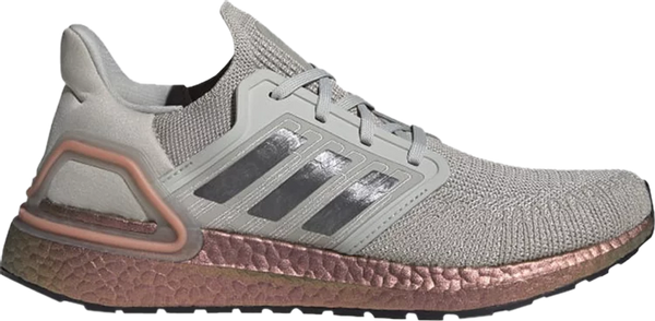 ADIDAS ULTRABOOST 20 'METAL GREY SIGNAL CORAL'