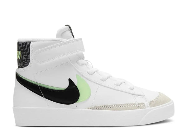 NIKE BLAZER MID '77 SE PS 'DOUBLE SWOOSH - WHITE VAPOR GREEN'