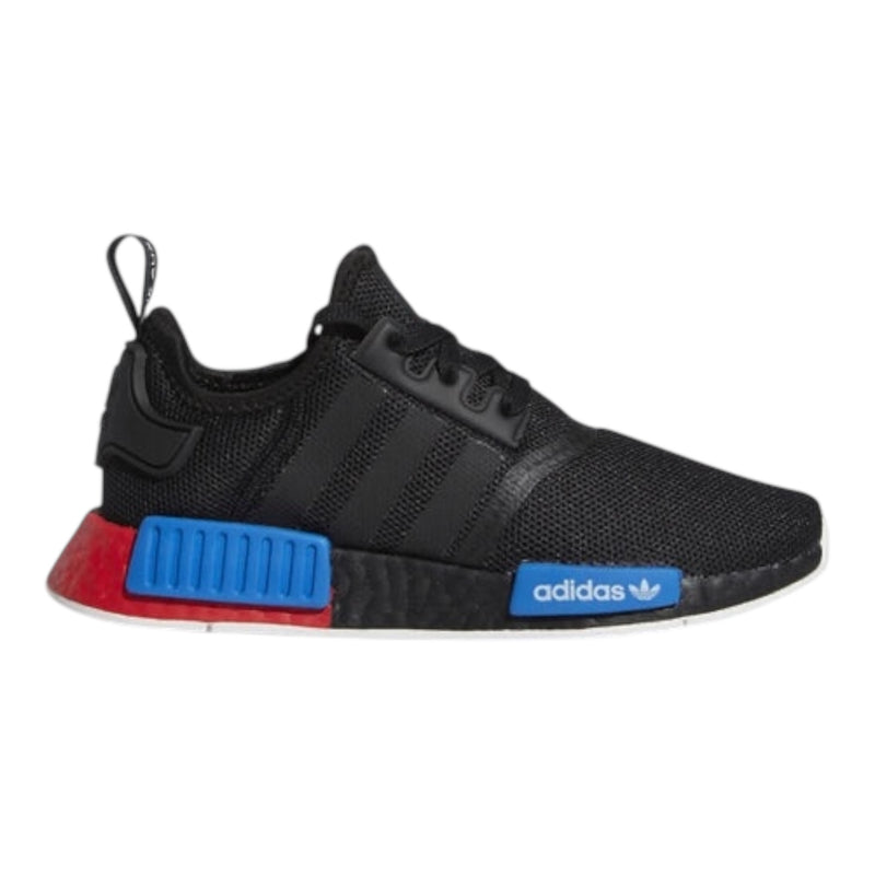 adidas nmd r1 black red blue