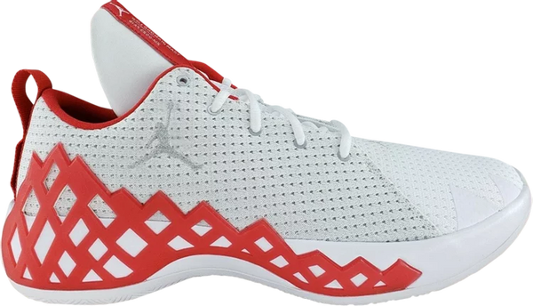 JORDAN JUMPMAN DIAMOND LOW TB 'WHITE UNIVERSITY RED'