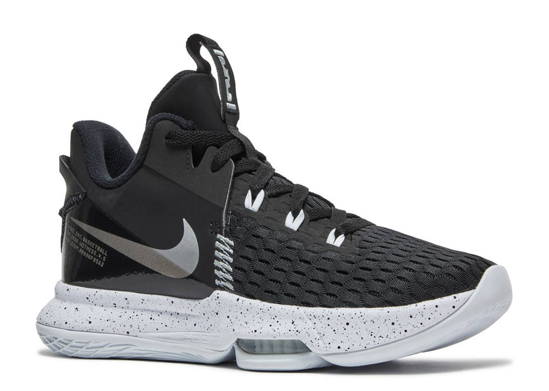 NIKE LEBRON WITNESS 5 'BLACK METALLIC SILVER'