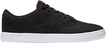 NIKE CHECK SOLAR CANVAS SB 'BLACK' (NO BOX)