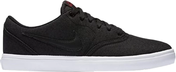 NIKE CHECK SOLAR CANVAS SB 'BLACK' (NO BOX)