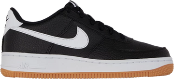 NIKE AIR FORCE 1 LOW GS 'BLACK GUM'