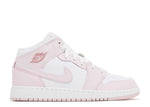 AIR JORDAN 1 MID GS 'PINK FOAM FIRE RED'