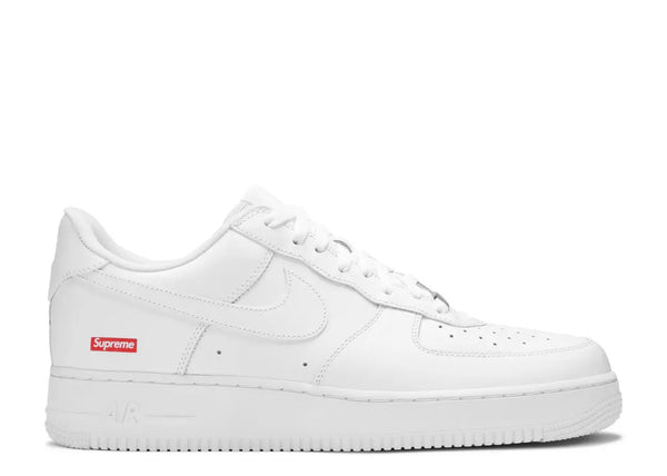SUPREME X  NIKE AIR FORCE 1 LOW 'BOX LOGO - WHITE'