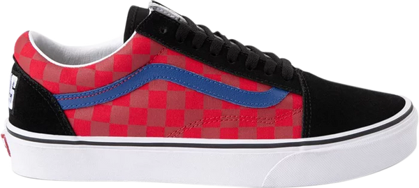 VANS OLD SKOOL LOW 'RED BLUE'